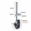 Bathroom Bidet Sprayer Set Sanitary Flusher Toilet Portable Put Shower Set Balcony Bathroom Washing Tool Sprayer Faucet Tap