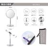 Зеркало Cerdeco Simple Design True Mirror DX 5x с увеличительным стеклом, вращающееся на 360 градусов, настольное зеркало, подставка для зеркала, косметические инструменты, поверхность J622