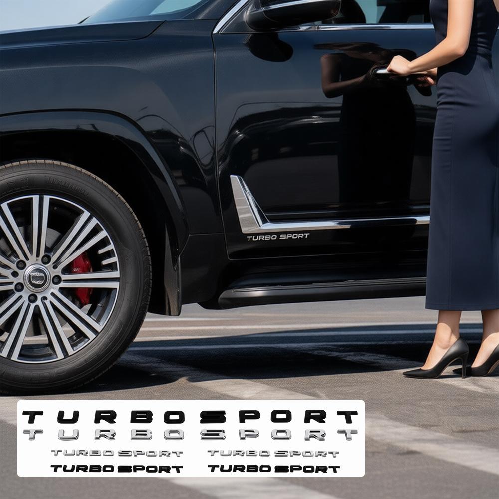 3 шт. Автомобильный значок-наклейка TURBO SPORT Для кузова двери багажника автомобиля Эмблема-наклейка Для Lexus FSPORT IS200 ES300h ct200h RX350 IS300h NX