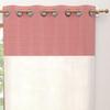 Cotton Voile with Eyelets 135x250 Cm PAULETTE, by Soleil d'Ocre