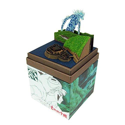 Sankei Миниатюра Studio Ghibli Принцесса Мононоке Ночной Странник Немасштабная Бумажная Модель MP07-44