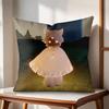 Game Sky ChilDRen of the LLight Cushion Cover Natural Linen Organic Fabric DoubleSided Printing Couch Pillow Covers Home Decor