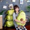 Avocado Green Giant Toy 35/50/65cm Sleeping Pillow Kawaii Stuffed Fruit Avocado Doll  Room Decor