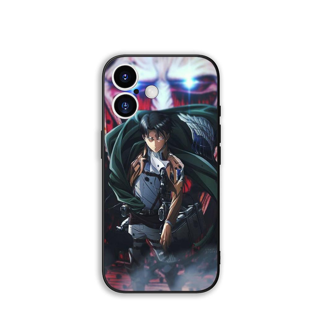 Чехол для телефона Леви Атака Титанов Эрен Йегер для Apple iPhone 17 16 11 Pro XS Max XR 6 7 8 Plus + 16E SE 2020 Air 5 8+ Чехол