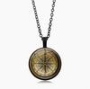 Модный и Классический Европейский и Американский Стимпанк Компас Время Камень Драгоценный Камень Ожерелье Кулон Цепочка для Свитера Ювелирные Изделия