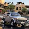 1/32 русская модель автомобиля LADA NIVA из сплава LADA 2106, игрушка, литье под давлением, литье под давлением, откат, музыкальный свет, автомобиль, игрушки для детей, автомобиль