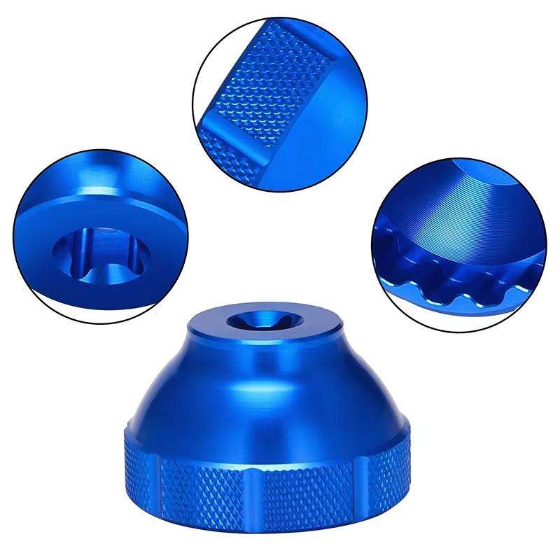 Инструмент для снятия каретки с 16 шлицами Паз Инструмент для нижнего кронштейна BBT-69.2 Совместим с Shimano SRAM Chris King Campagnolo