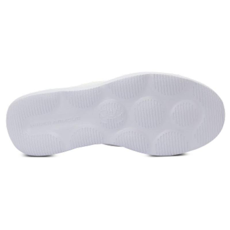 Under Armour Runplay Comfort Sports Cushioned Durable Breathable Lightweight Low Running Shoes Men White 3024870-106