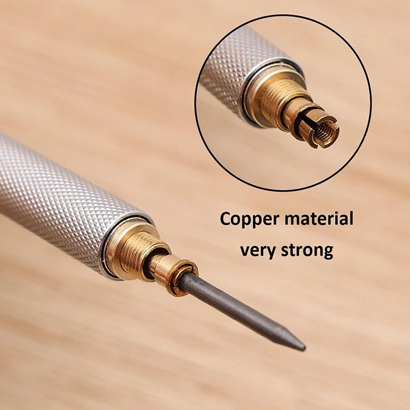 2B металлический механический карандаш 0,5/0,7/0,9/1,3/2,0 мм автоматическая ручка художественный карандаш для рисования офис школьные принадлежности канцелярские принадлежности