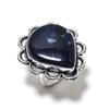 Sodalite Gemstone 925 Sterling Silver Gift Jewelry Ring Size 7