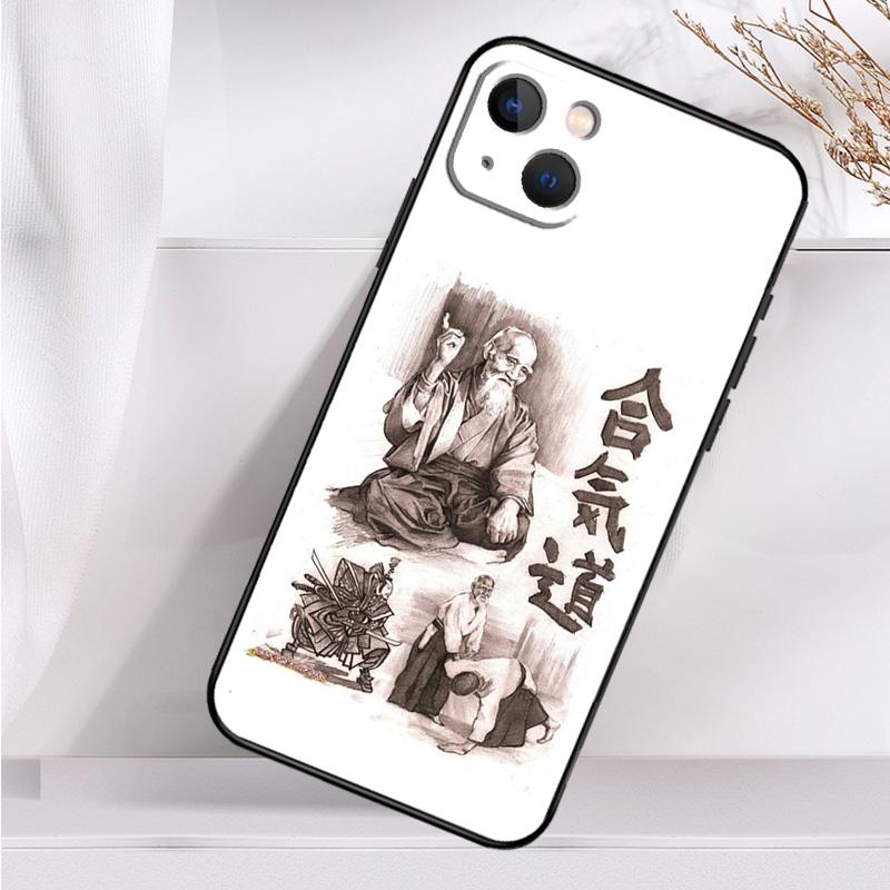 Aikido Phone Case For iPhone 16 15 14 13 12 11 Pro Max Mini X XR XS Max 7 8 Plus Back Cover