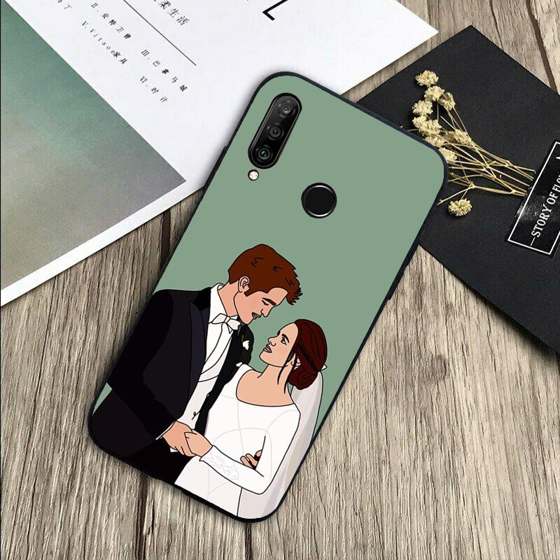 Сумерки Эдвард Каллен Белла Для Huawei Nova 11 9 10 SE Y70 Y60 Y90 Y61 Y91 Y73 Y72 12i 11i 8i P30 P40 Lite P60 Pro Чехол