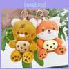 Adorable Plush Cookie Bear Keychain And Bag Charm Soft Toy For Kids And Adults