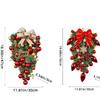 Christmas Decoration Balls, Upside Down Tree Ornaments, Creative Window Display Decorations, Bow Vine Door Hanging