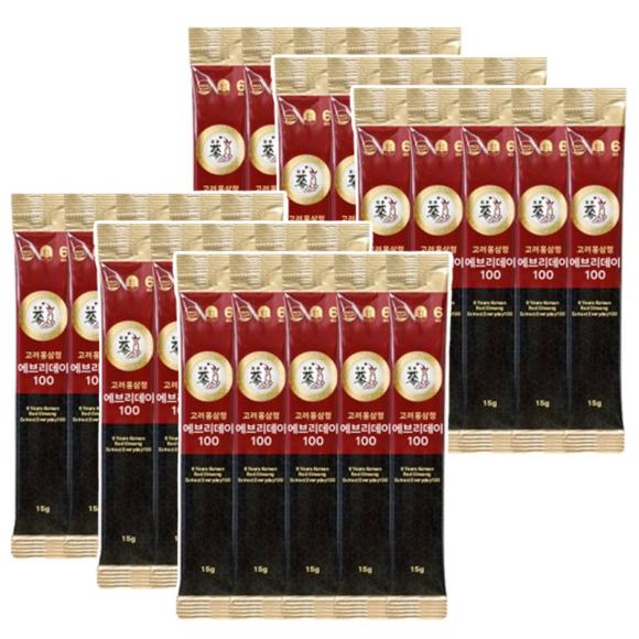 Pungnyeonbogam Экстракт 6-летнего корейского красного женьшеня Everyday 100, 15 г (7 вариантов)