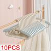 10PCS Children's Clothes Rack Non-slip Non-trace Clothes Support Home Telescopic Storage Drying Rack Baby Clothes Hanger