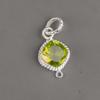 Peridot Pendant Gemstone Jewelry, 925 Solid Sterling Silver Pendant, Handmade Jewelry Birthstone Pendant, Gift For Him