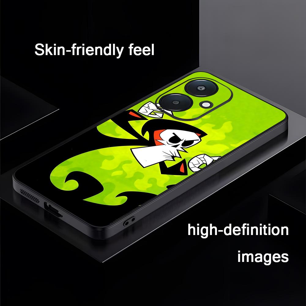 Cartoon Billy And Mandy Cool Phone Case For Xiaomi Redmi 14C 13C 12C Note14 13 12 11 10 Pro Plus S Soft Black Phone Cover
