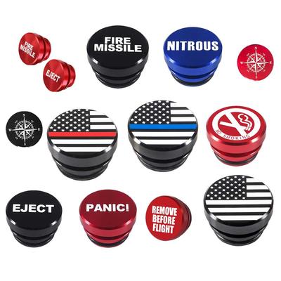 2 шт. Крышка прикуривателя автомобиля алюминиевая пылезащитная 12 В штекер