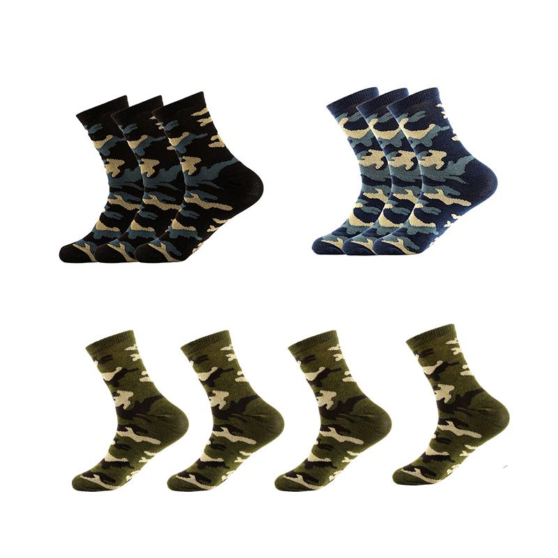 10 пар/лот мужские спортивные носки на открытом воздухе камуфляжные носки для дикой природы удобные дышащие повседневные носки для дома и путешествий на открытом воздухе