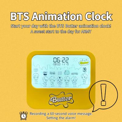 Анимационные настольные часы BTS TinyTAN BTS-TT-WC