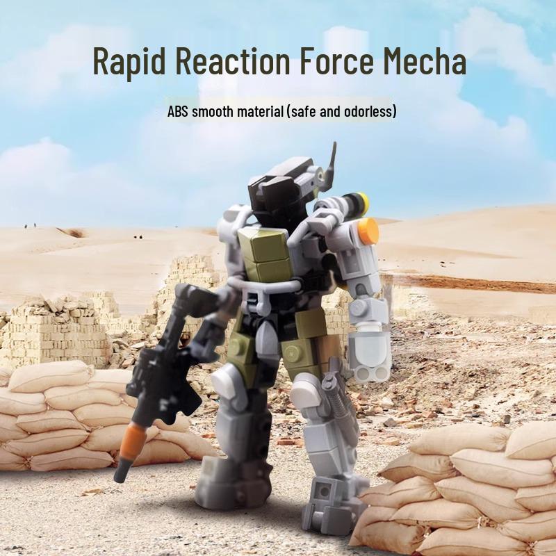 Compatible MOC Exoskeleton Robot Mecha Building Blocks - Small Ornaments & Gifts for Boys