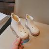 Милые ботильоны для девочек, вышитые, универсальные, детские, принцесса, короткие ботинки, модные, весенне-осенние, детские, повседневные ботинки, элегантные, новые