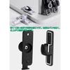 Ifukens Aftermarket Door Lock, Entry Door, 2-Piece Key Set with Auxiliary Lock, 90- and 180-Degree Rotating Fluorescent Door Lock, Window Lock, Interi