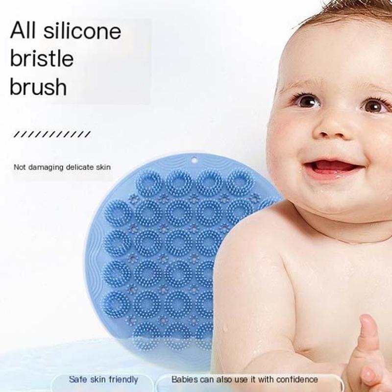 Силиконовый нескользящий массажный коврик для ванной комнаты, отшелушивающий массажный скребок для душа, массажная щетка для ванны, массажная щетка для мытья ног, инструмент для чистки тела, инструмент для купания