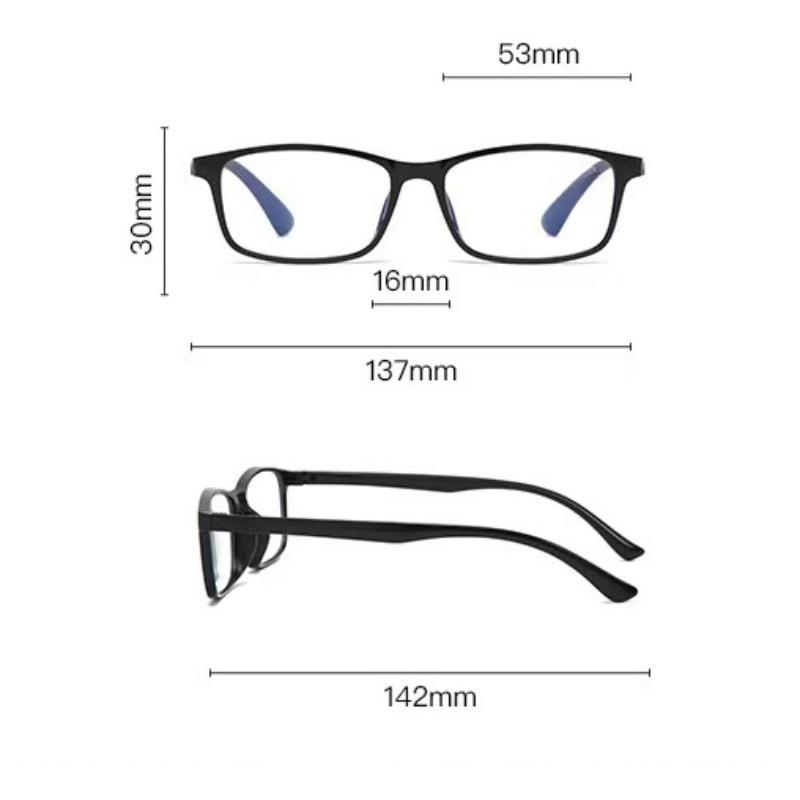 Fashion High Definition Anti Blue Light Reading Glasses Men Women FULL Frame Hyperelastic Presbyopia Eyeglasses