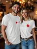 Couple Key And Lock Forever Love T Shirt Matching Outfits His Hers Summer Tee Couple Shirts Keys And Locks Matching Graphic Tees