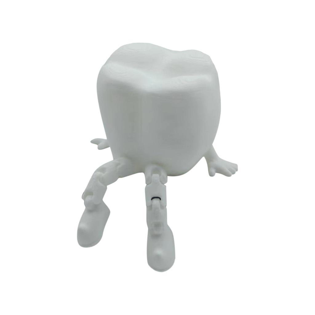 Halloween Decoration 3D Printing Teeth Man Creative Gift Decoration Toy Doll