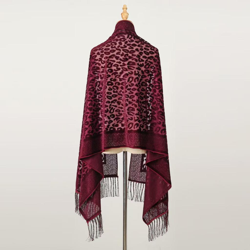 NEW Fashion Women Cut Flowers Hollow Lace Gradient Flower Silk Scarf Spring Shawls and Wraps Towel Femme Beach Sjaals