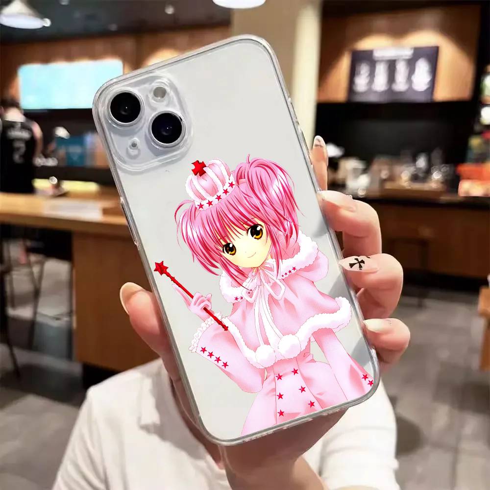 Аниме s-Shugo c-Chara Роскосный прозрачный чехол для телефона для iPhone 17 16 15 Pro Max 14 13 12 11