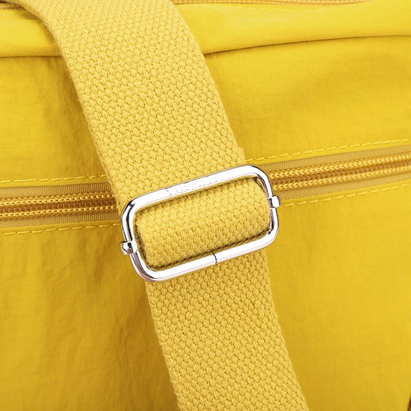 Нейлоновая ткань Повседневная маленькая сумка через плечо для женщин Легкие повседневные сумки-мессенджеры 2024 Зимняя новая простая модная женская сумка через плечо для поездок на работу