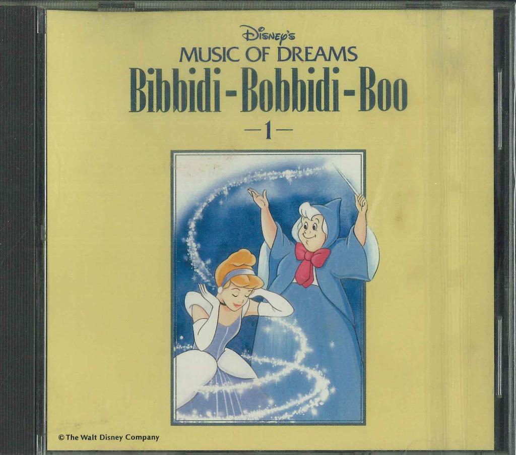 CD VARIOUS - Disney's Music Of Dreams Bibbidi-bo DMW91801 PONY CANYON 1993 Japan Soundtracks & Musicals Used