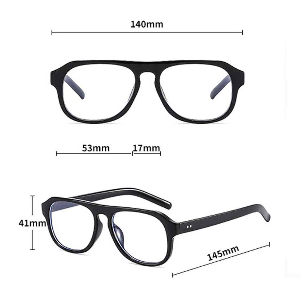 Leopard Print Optical Glasses Anti Blue Light Glasses Polygon Frame Eyewear Computer Eyeglasses