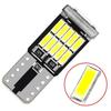 1-50Pcs W5W T10 Led Bulbs Canbus 4014 SMD 6000K 168 194 Led 5w5 Car Interior Light Dome Reading License Plate Light Signal Lamp Bulbs 7