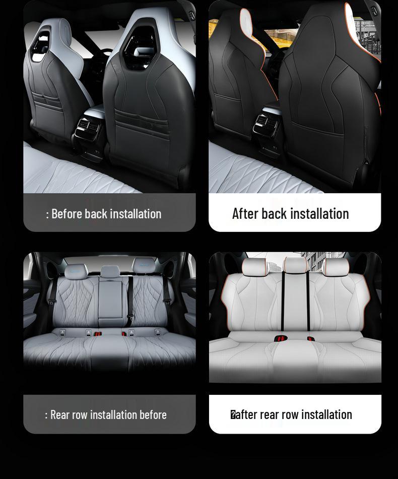 BYD Dolphin All-Season Universal Leather Car Seat Cover Set