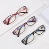 Vintage Anti-Blue Light Floral Reading Glasses Women Fashion Printing Flowers Presbyopia Eyeglasses Ladies Hyperopia Eyewear