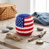 Stars and Stripes Patriotic Ball Lightweight 4th of July Footbags Kick Ball Juggling Balls for Memorial Day&Veterans Day