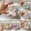 Adorable Plush Bear Keychain Cute Soft Toy For Girls Available In Various Colors