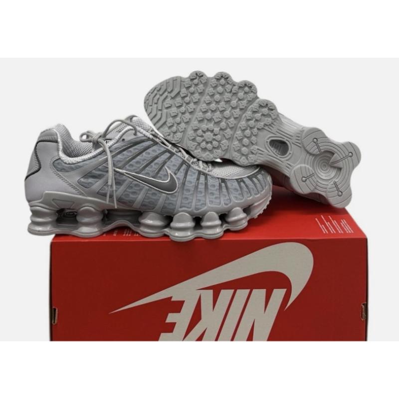 Nike Кроссовки унисекс Shox TL Серо-волчий Железо-серый AV3595-015