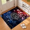 Crusaders Carpet Door Mat for Living Room or Bedroom Protective Mat Under Chair Office Decoration Christmas Gift Birthday Present