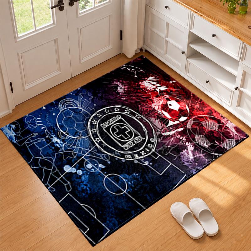 Crusaders Carpet Door Mat for Living Room or Bedroom Protective Mat Under Chair Office Decoration Christmas Gift Birthday Present