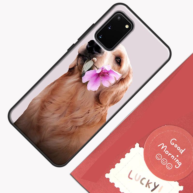 Golden Retriever Dog Phone Case For Samsung Galaxy S24 S26 Ultra S20 S21 S22 S23 S25 Plus S10 S25 FE Cover Shell