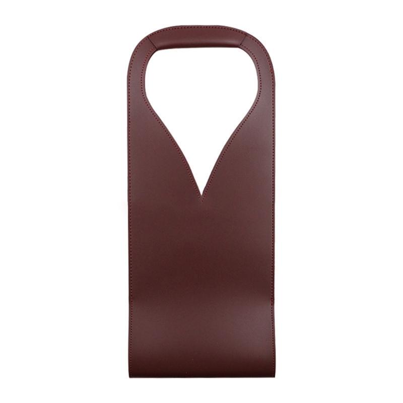 Универсальная винная сумка из ПУ кожи, чехол для вина, винная сумка для домашних посиделок и деловых ужинов, держатель-протектор для вина