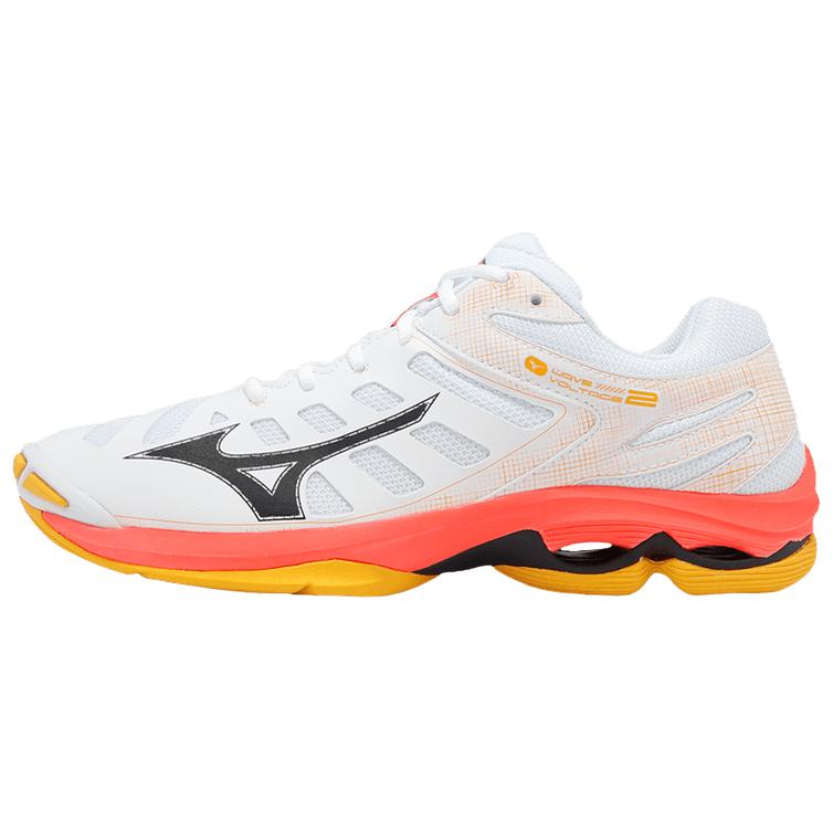 Mizuno Wave Voltage 2 White Orange Men Sneakers V1GA246098