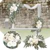 Simulation Bouquet Chair Back Flower High-end Wedding Table Staircase Decoration Handmade DIY Finished Product