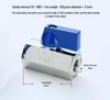 304 Stainless Steel Mini Manual Ball Valve with Male & Double Female Threads